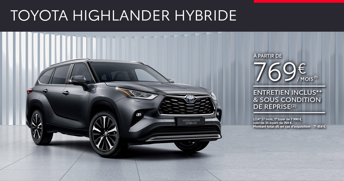 Toyota Highlander Hybride