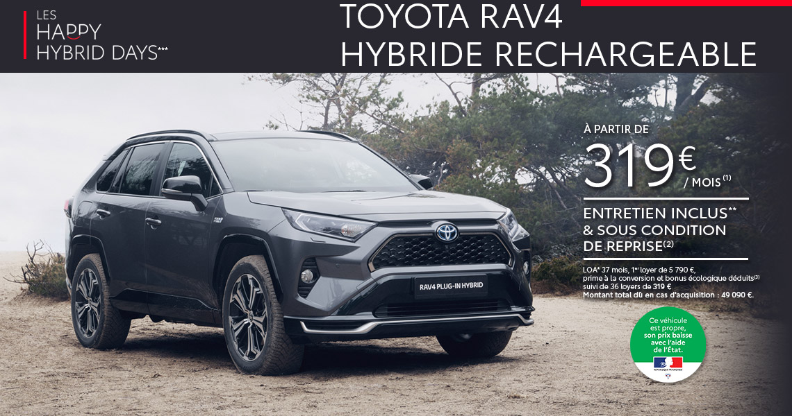 Toyota RAV4 Hybride Rechargeable